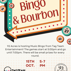 Bingo & Bourbon!