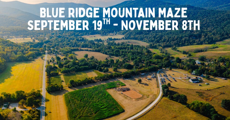 Blue Ridge Mountain Maze Fall Festival at Blue Toad