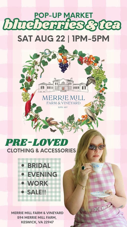 Blueberries & Tea's Pop-up Market!