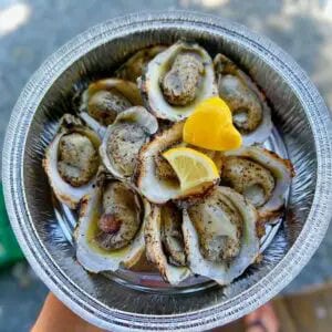 Fall Oyster Roast with Salty Bottom Blue Oysters