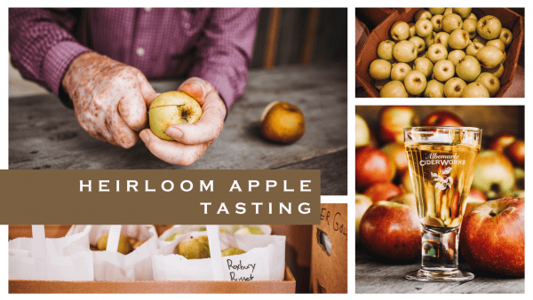 Heirloom Apple Tasting