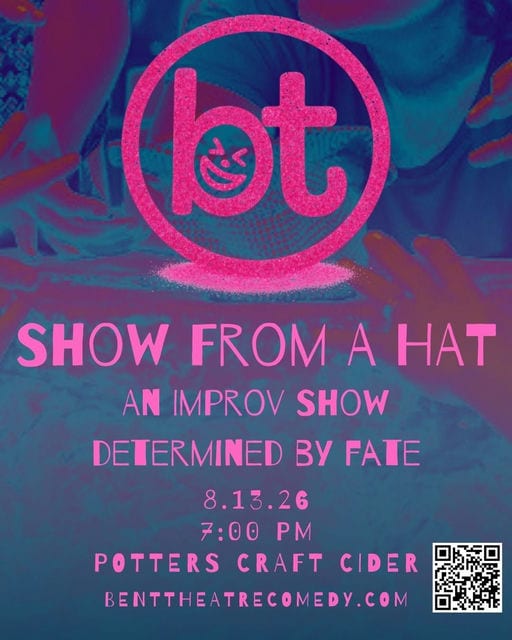 Improv at Potters Craft Cider (Bent Theatre)