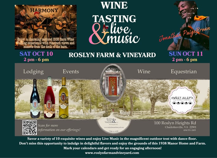 Wine Tasting & Live Music: Jonathan Paige Brown