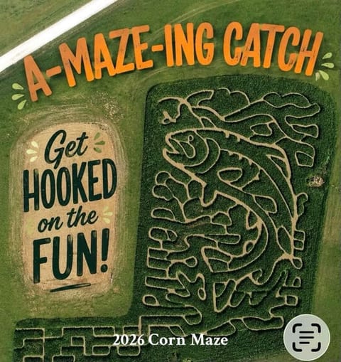 Blue Ridge Mountain Maze - Columbus Day Monday Opening at Blue Toad Hard Cider