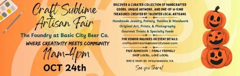 Craft Sublime Artisan Fair at Basic City Beer Co.