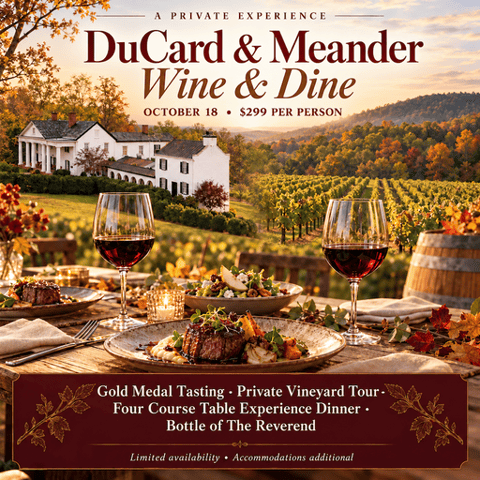 Exclusive DuCard Vineyards & Estate at Meander Gold Medal Experience at Ducard