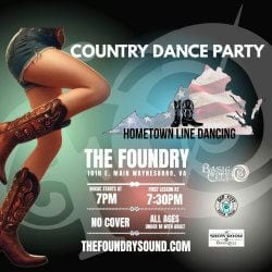 Line Dancing at The Foundry with Hometown Line Dancing
