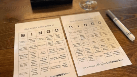 Music Bingo at Eastwood Farm and Winery
