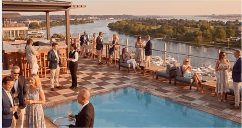 Summer Rooftop Mingle with Winemaker Maya Hood White
