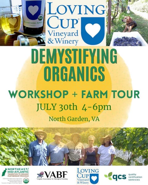 Demystifying Organics Workshop & Farm Tour