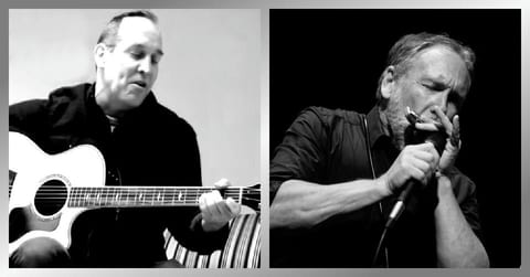John Kelly and Gary Green at Glass House Winery