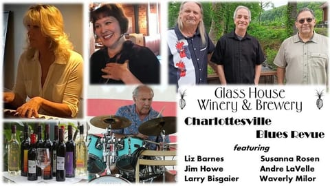 Charlottesville Blues Revue at Glass House Winery