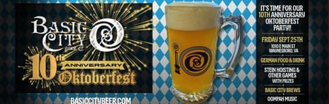 Basic City Beer Co.'s 10th Anniversary Oktoberfest Party at Basic City Beer Co.