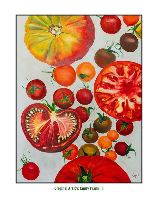 SummerSupperSomm Heirloom Tomato Dinner