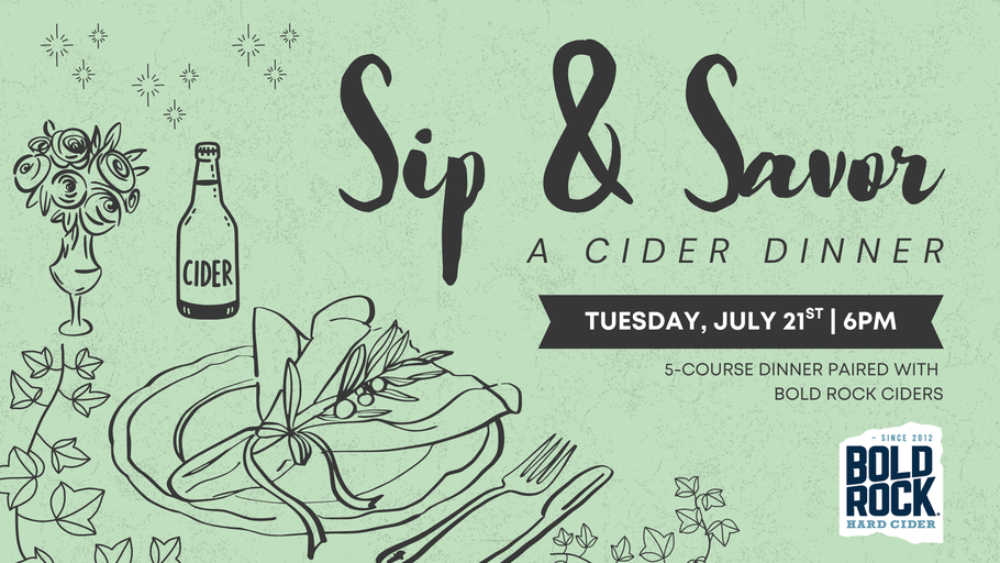 Sip & Savor: A Cider Dinner