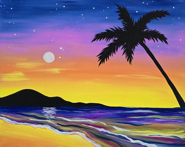 Paint + Sip "Tropical Paradise"